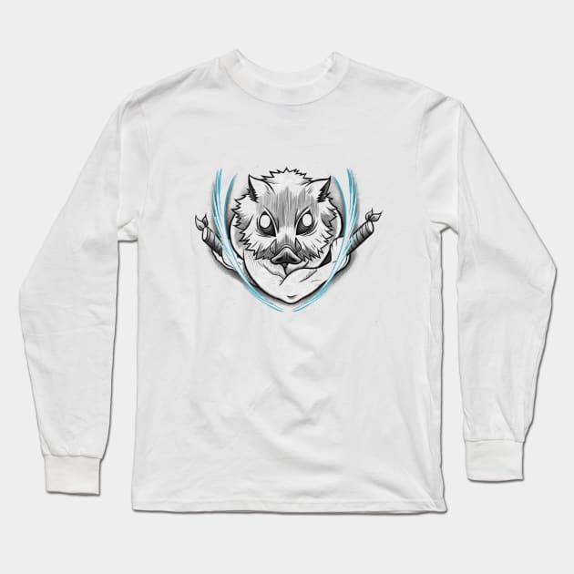 inosuke Long Sleeve T-Shirt by boxermaniac